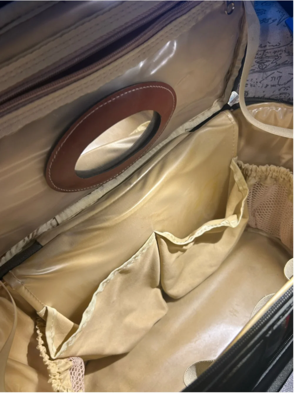 Lark Travel Case One Size Olive and Brown